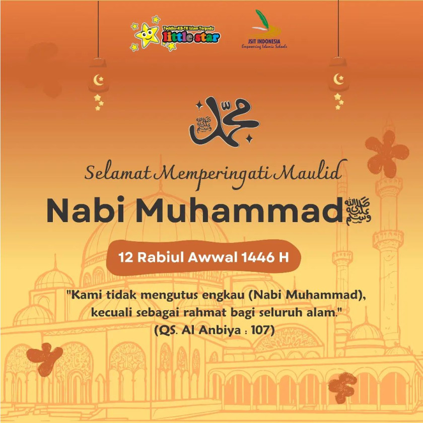 Selamat Memperingati Maulid Nabi Muhammad SAW 12 Rabiul Awwal 1446 H
