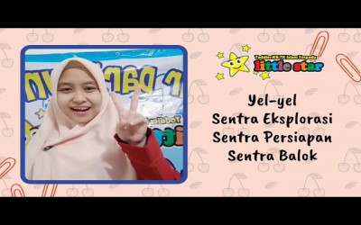 Yel-yel Sentra Toddler-KB-TKIT Little Star