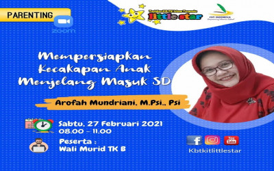 Bagaimana Mempersiapkan Kecakapan Anak Menjelang SD?