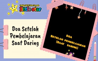 Doa Setelah Pembelajaran Saat Daring
